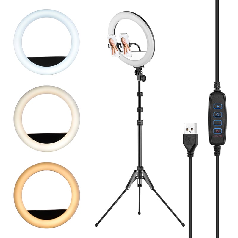 14 Inch LED Ring Light with Tripod Stand